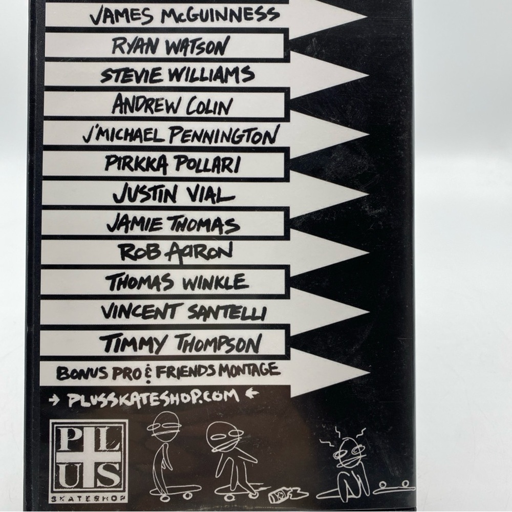 PLUS SKATESHOP - THE PLUS SKATESHOP VIDEO Skateboards/Skateboarding DVD - Picture 2 of 4